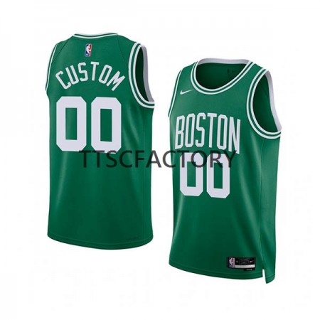 Dres Boston Celtics Prilagođeni Nike 2022-23 Icon Edition Green Swingman - Muške